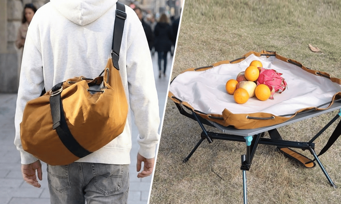 30秒變裝三合一！The ONE Square多功能旅行背包、座椅與水袋選擇