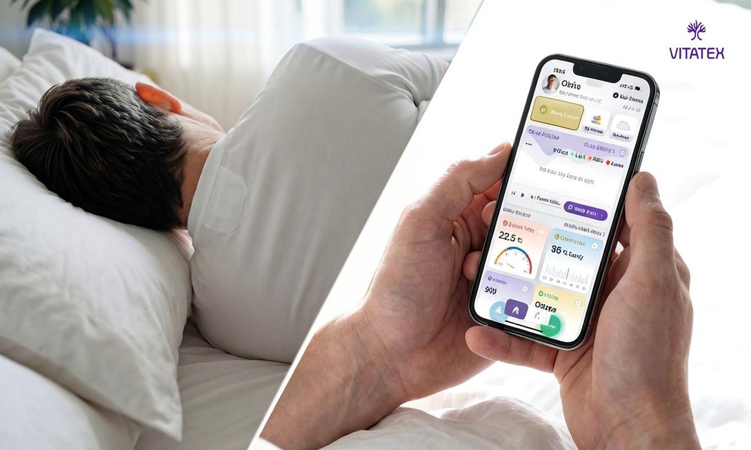 VITATEX智慧睡眠襯衫:智能科技與極致舒適的完美結合