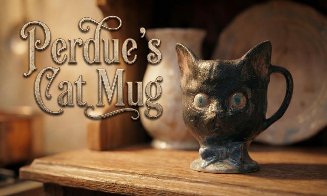 Perdue’s Cat Mug (Sleepy Time):咖啡時光的治癒微笑,必備可愛貓咪杯