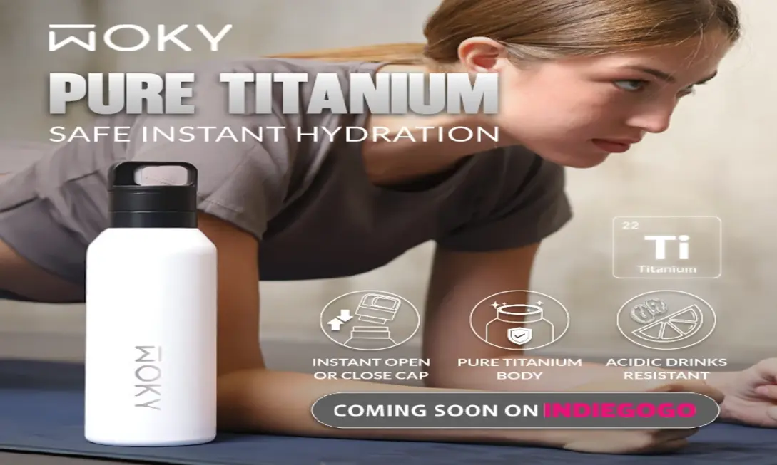 WOKY鈦水瓶終極推薦：極輕純鈦無異味，24小時保溫隨身神器！