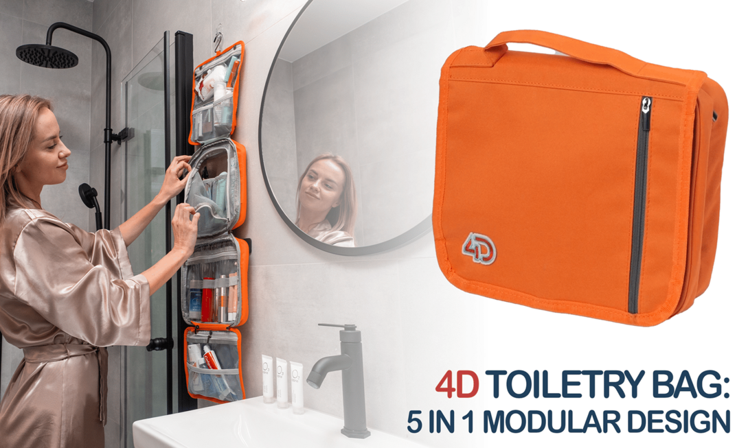 5合1模組化設計！4D Travel Pack讓行李輕盈有序的旅行收納神器